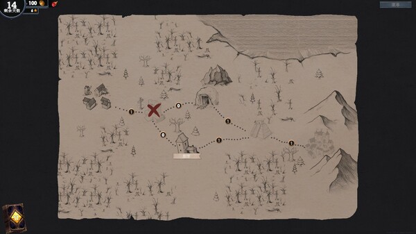 日蚀行者 卡牌构建界面