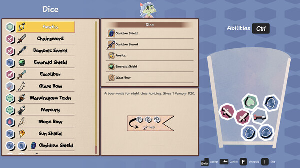 装备与道具界面