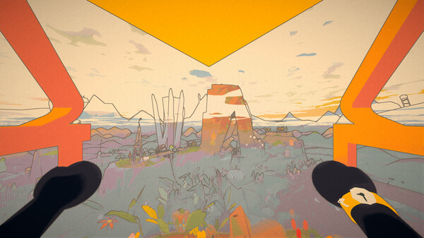 谷峰地 绚丽的游戏画面