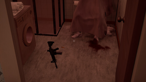 游戏压抑的室内场景