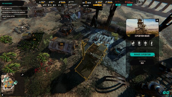 精细的城市建设画面