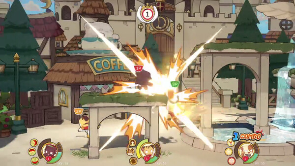 华丽的战斗特效