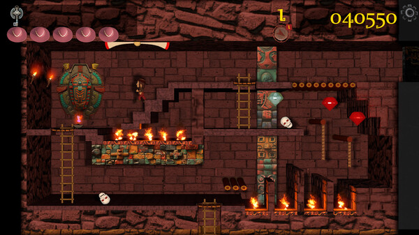 精美的地宫冒险画面