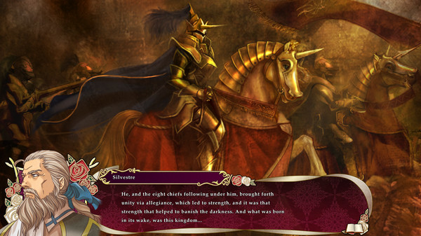 游戏剧情对话场景