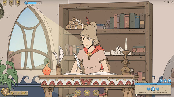 精心绘制的手绘场景