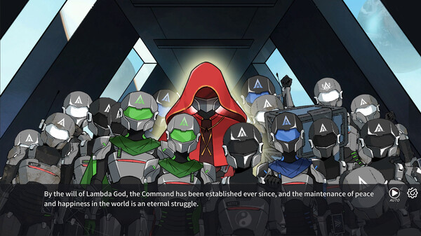 游戏剧情对话场景