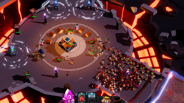 激烈的战场实况