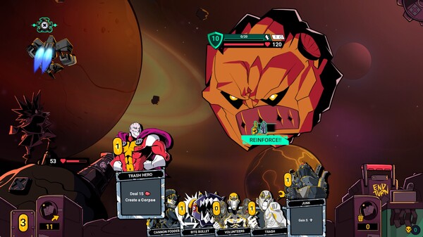 狂星滥炸 战斗画面