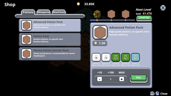 游戏中的冒险者互动场景