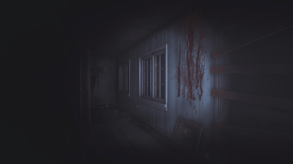 手持霰弹枪探索黑暗走廊