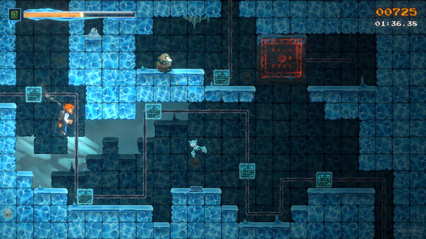 色彩斑斓的关卡内部