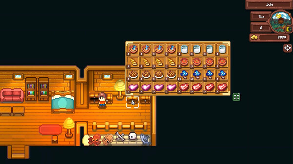 像素郡物语 角色展示