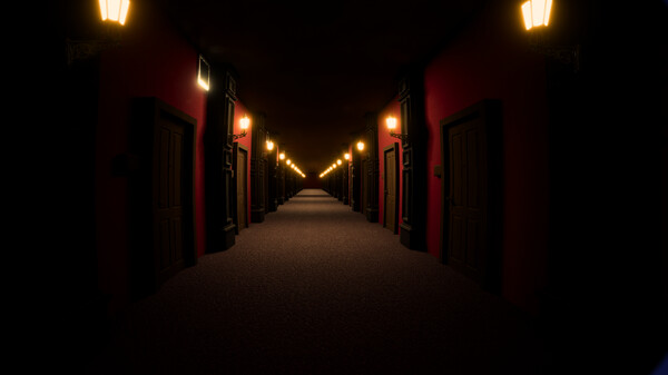 空无一人的大厅