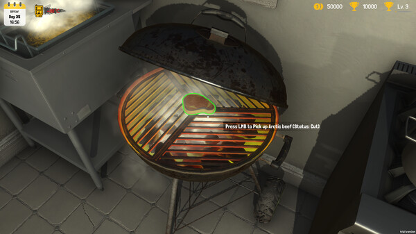 宁静的北极黄昏