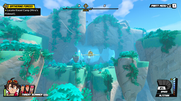 飞艇内部与队员互动