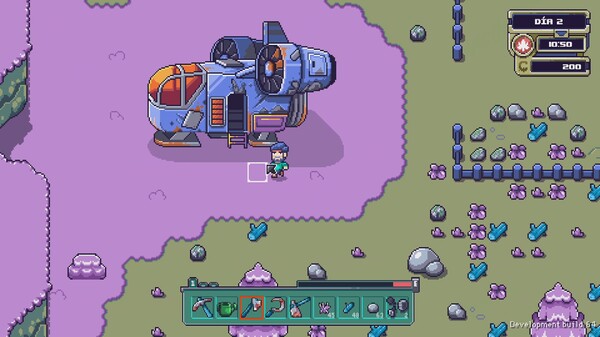 游戏实际画面 - 星球探索