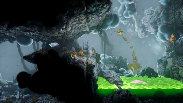 探索神秘的外星洞穴生态