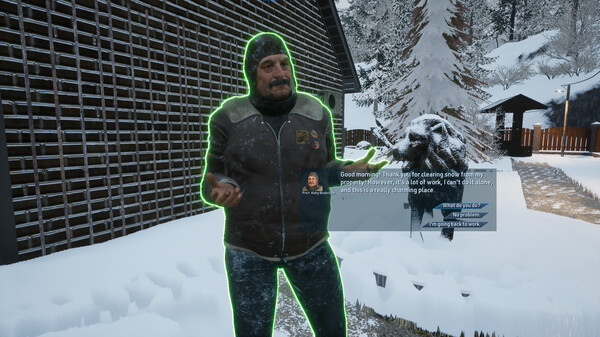 第一人称视角除雪