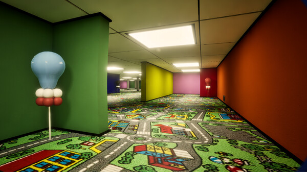 光影交错的走廊