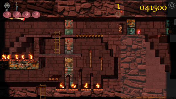 瑰丽的废墟背景