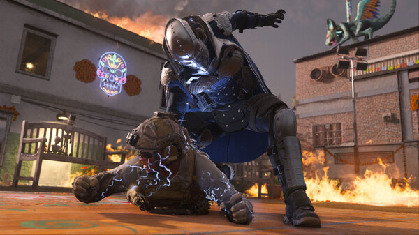 使命召唤19 游戏内战术潜行画面