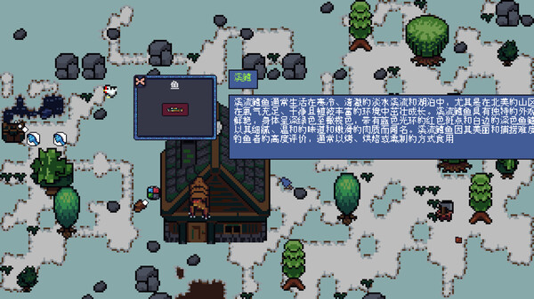 玩家自由建造的精美村庄