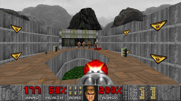 DOOM 增强版高清游戏画面