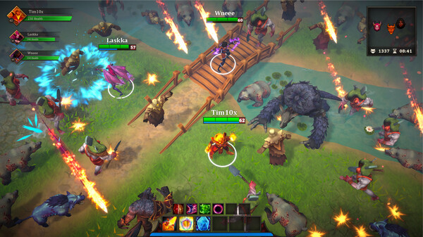 魔能英雄 3D战斗场景