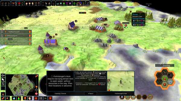 复杂的建筑与地形适应