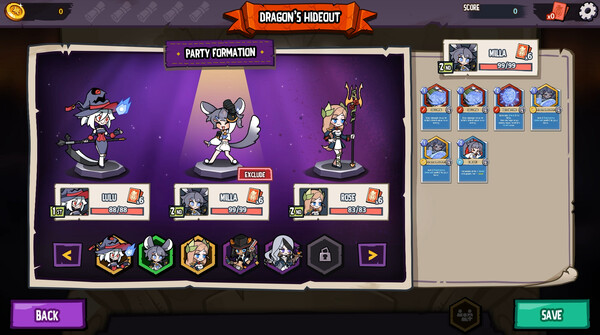 游戏地图探索界面