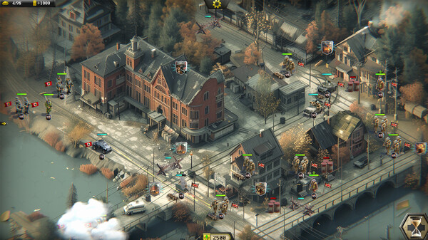 庞大的装甲部队集结