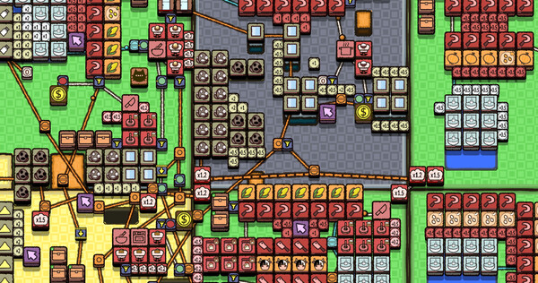 后期庞大的自动化农场