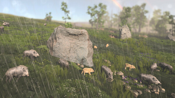 壮丽的史前城市景观